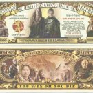 Game of Thrones House Lannister You Win Or You Die Million Dollar Bills x 2 GOT