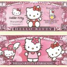 Hello Kitty One Million Dollar Bills x 2 White Japanese Bobtail Cat Paradise