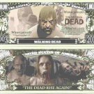 The Walking Dead Million Dollar Bills x 2 Comic Book Zombie Apocalypse