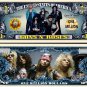 Guns N' Roses Hard Rock Band Commemorative Million Dollar Bills x 2 Heavy Metal