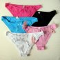 BIKINI COTTON SPANDEX  W LACE - choose  COLOR and SIZE