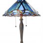 Contemporary Victorian Tiffany Style Table Lamp
