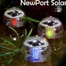 12-Pack Solar Floating Ball Light w/ Color Changing LED
