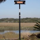 PATIO HEATER Steel Straight Pole Mounted Infrared