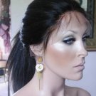 16" 100% Human Hair Full Lace Wig