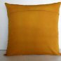 Yellow rose design on 16"x16" batik painted cushion cover
