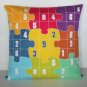 Sudoku Game(4) on 16"x16" batik painted cushion cover