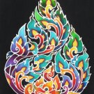 "Shaw-Hang-To"(2) -Thai art in 7"x10" batik painting