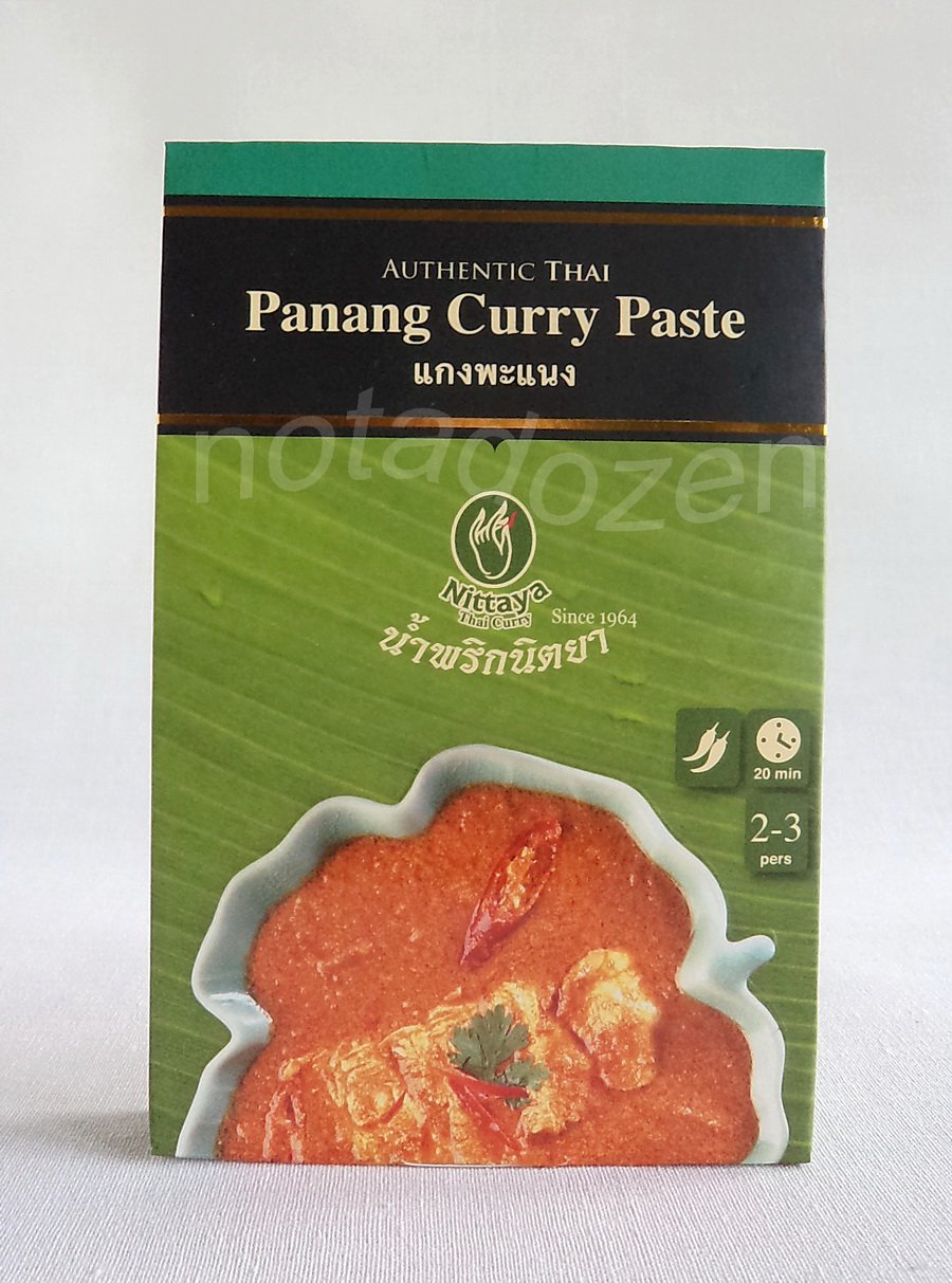 Nittaya Thai Curry Panang Curry Paste 50g Thai Food Ingredient