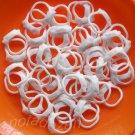 100 Plastic Pull Rings of Bottle Caps for Creative Recycled Projects DIY/Handmade