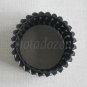 Recycled Bottle Caps Bracelet/woman bangle(18)-Black ribbon obliquely wrapped handmade jewelry