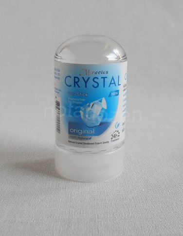 Miracles crystal deo stick /Natural Crystal Deodorant /Fragrance free /Non-allergenic