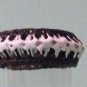 Pop Tab Double Bangle Bracelet in black & white ...crochet w/plastic yarn aka plarn READY TO SHIP
