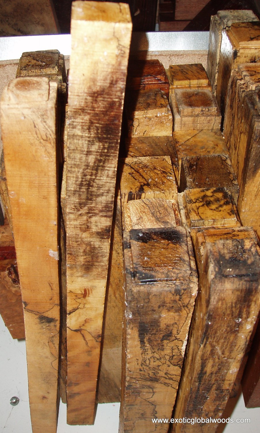 SPALTED TAMRIND WOOD 2x 2x16 LUMBER FOR POOL CUES WOODTURNING GUN KNIFE spalted-tamrind-wood-2x-2x16-lumber-for-pool-cues-woodturning-gun-knife
