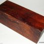 Black Wood Burl Lumber 8x3x3 Knife Scales 911 Colt Gun Grips Pool Cues B211