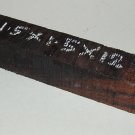 GABON EBONY Turning Stock 1.5x1.5x12 Goose & Turkey Calls Flutes Knife Gun Grips GABON EBONY Turning Stock 1.5x1.5x12 Goose & Turkey Calls Flutes Knife Gun Grips