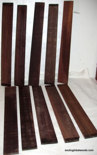 Luthier Indian Rosewood 1 Pc Guitar Fingerboard Free Shipping  Musical Tonewood