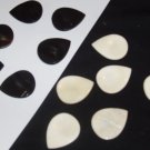 12 Bone & Horn Guitar Picks For Mandolin Banjo Stringed Instruments Free Ship