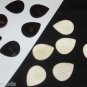 12 Bone & Horn Guitar Picks For Mandolin Banjo Stringed Instruments Free Ship