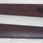 Two 1/2 Violin Indian Rosewood Fiddle Fingerboards 1/2 Violin Viola Parts Supply