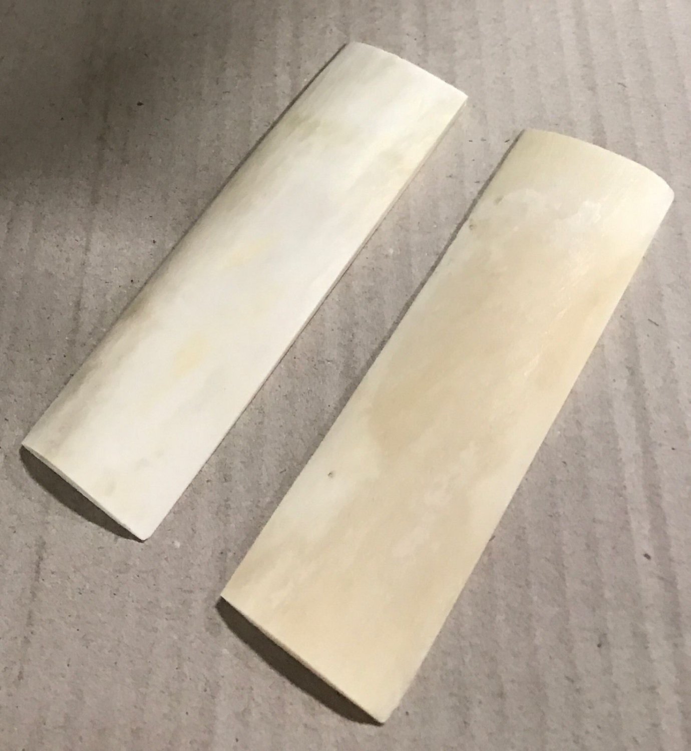 Camel Bone Knife Scales Natural Bone Knife Handles 5x1.5x.20 For Hunting Knives