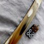 Ox Horn Straight Razor Scales & Hardware Shave Horn Razor Handle Making Supply