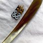 Ox Horn Straight Razor Scales & Hardware Shave Horn Razor Handle Making Supply