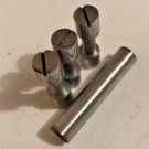 Knife Mounting Hardware 3 Corby Steel Rivets 1 Lanyard Tube Knife Making Supply