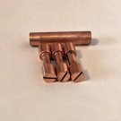 Knife Handle 3 Corby Copper Rivets 5/16 & 1 Lanyard Tube Knife Making Supplies
