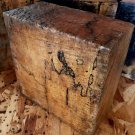 Spalted Tamarind Lumber Woodturning Bowl Blank 6x6x3 Woodworking Knife Handles