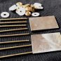 Razor Handle Making Hardware 2 Steel Wedges 12 Ea Brass Collars & washers 8 Pins