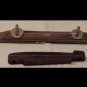 Indian Rosewood Archtop Guitar Bridge With Saddle Chrome Wheels For Archtops