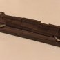 Indian Rosewood Archtop Guitar Bridge Carved Archtop Guitar Bridge Chrome Wheels