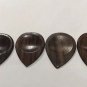 4 Pack Exotic Indian Rosewood Guitar Picks For Acoustic Stringed Instruments
