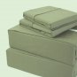 1000TC SHEET SET QUEEN SOLID SAGE/GREEN DEEP POCKET 100% EGYPTIAN COTTON