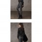 shirring two pocket blouse (HALU_649)