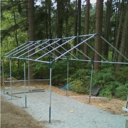 ☀☀ MakeYourOwn RV Portable Carport Shelter frame kit from 31' to 40' long