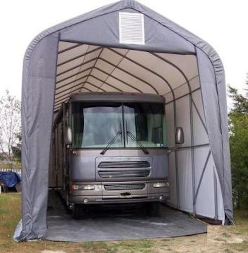 15x40x16ShelterLogicMotorHomeRVPortableGarageShelterCarport