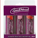 Goodhead Warming Flavored Gel – 3 Pack