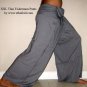 Thai Rayon FISHERMAN Pants Yoga Trousers GRAY 2XL PLUS SIZE XXL