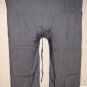 Thai Rayon FISHERMAN Pants Yoga Trousers GRAY 2XL PLUS SIZE XXL