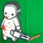 NORTH DRAGON Baby Jason Bloody Chainsaw Massacre T-Shirt L Large Green