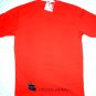 NORTH DRAGON Foxy Girl and Cute Monkey T-Shirt M Medium RED