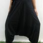 Thai Hmong Hilltribe Pants FREESIZE Rayon BLACK Free Ship!