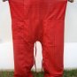 Thai Plus Size XXXL Cotton Fisherman Pants RED Striped Free Shipping!
