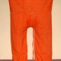 Thai Fisherman Pants Cotton Drill FREESIZE Casual Asian Yoga Trousers ORANGE Stripe