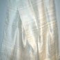 Thai NATURAL WHITE Handwoven Raw Silk Fabric Scarf