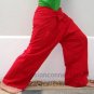 Thai Fisherman Pants Yoga Beach Dance Trousers 280 gram TURQUOISE Cotton FREESIZE