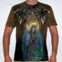 SKULL BIKER New KUSTOM KULTURE Punk T shirt M White
