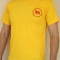RASTAFARIAN Peace One Love REGGAE T-shirt S-XXL Yellow
